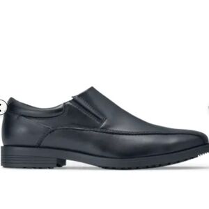 Dockers Director II Men's Black Leather Slip-On Dress Loafers